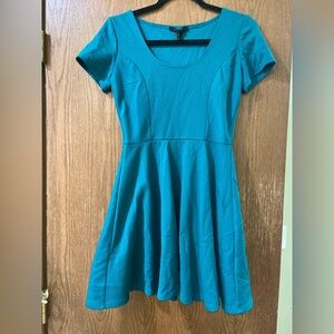 Forever 21 Teal Mini Dress